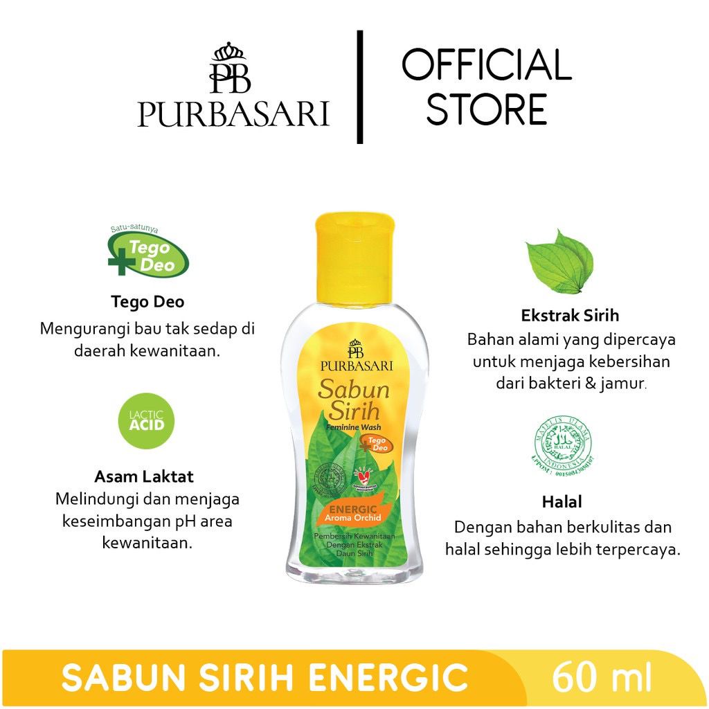 Purbasari Sabun Sirih 60 ml