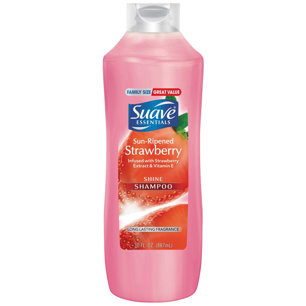 Suave Essential Sun-Ripened Strawberry Shampoo (887mL)