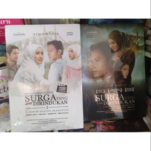 Original Paket Surga Yang Tak Dirindukan Seri 1 dan Seri 2 _ Asma Nadia