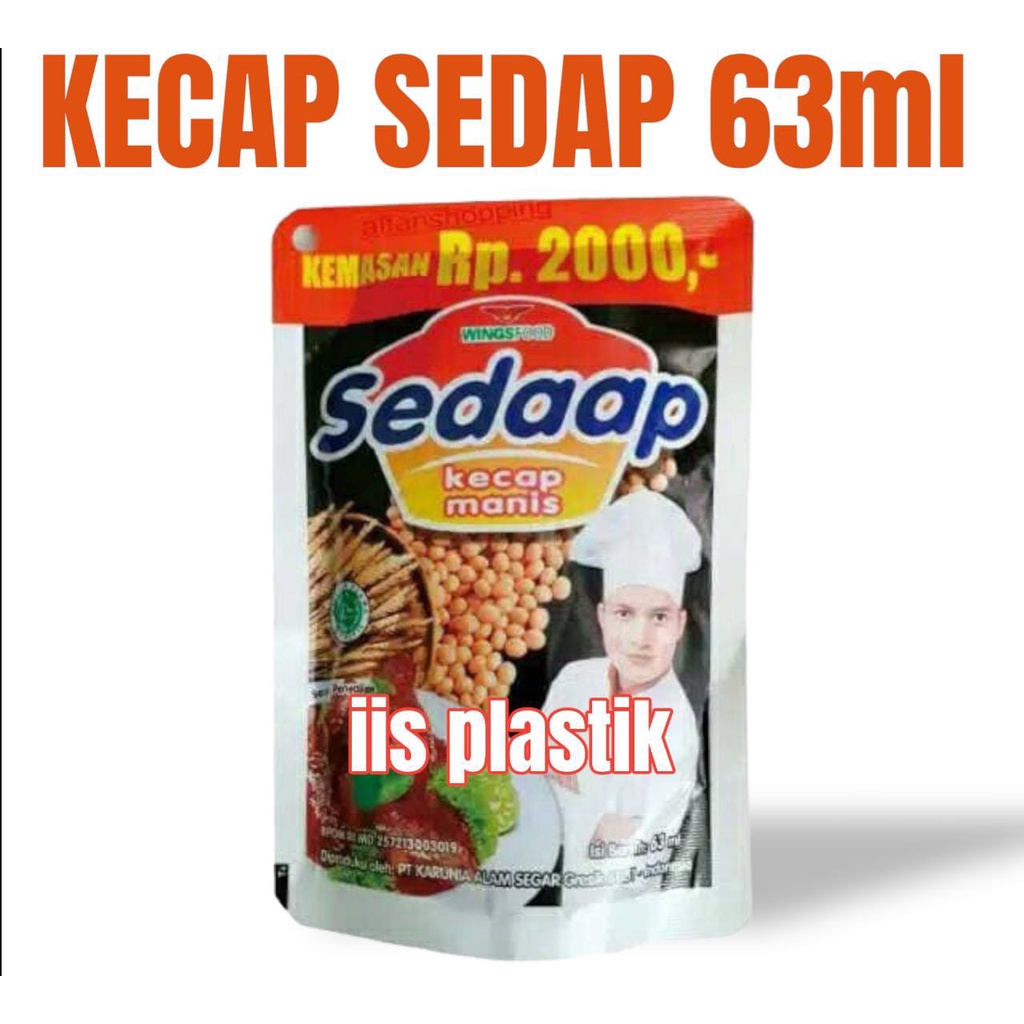 kecap manis Sedap kemasan ekonomis 63ml eceran