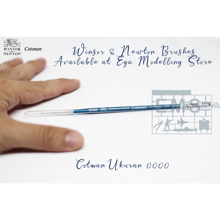 

Kuas Winsor & Newton Cotman Ukuran 0000 / Alat Pendukung Seni Gambar