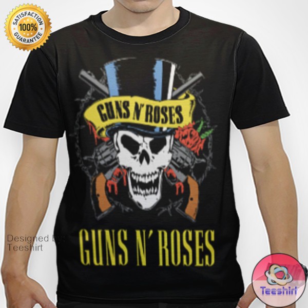 Kaos Fullprint Guns N Roses