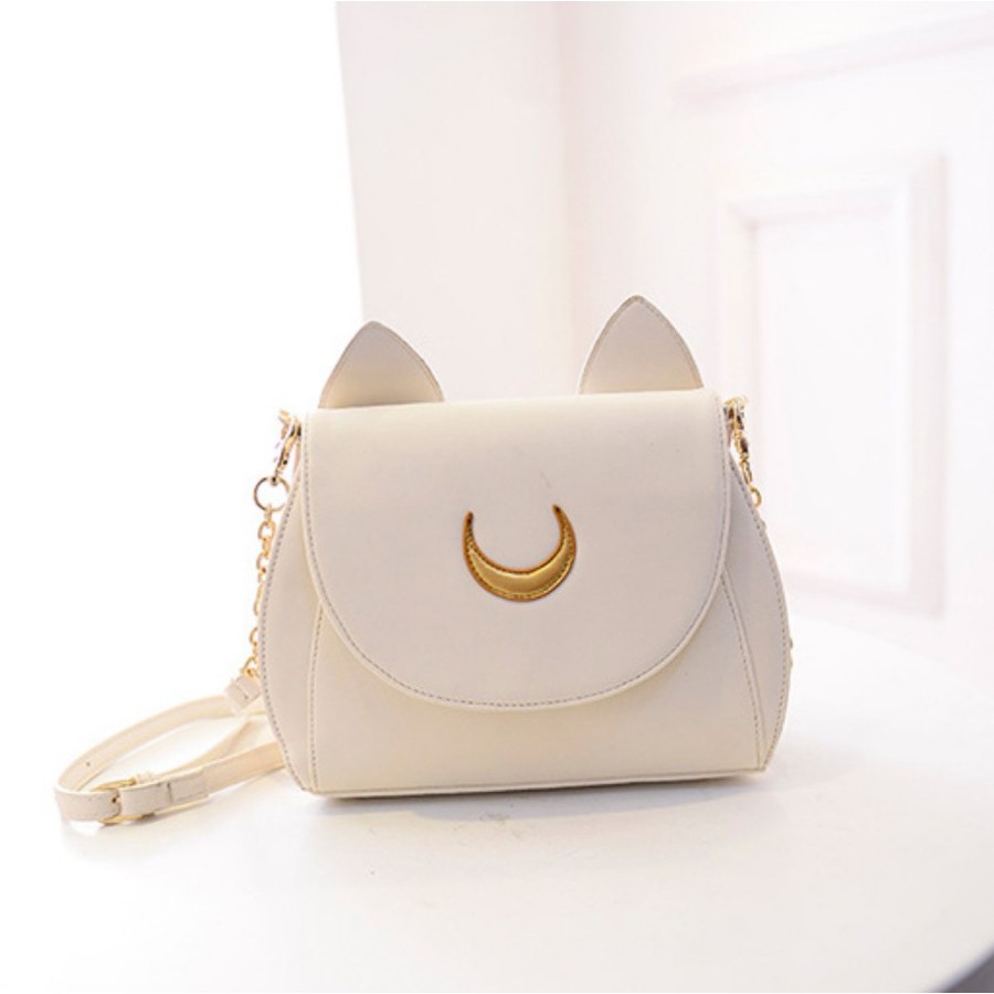 TB-37 tas sailormoon luna neko cat kucing import jepang sailor moon