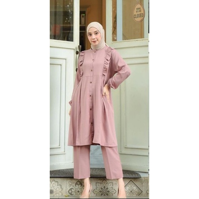 Humaira Set-Dusty pink