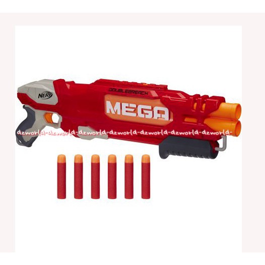 Nerf Doublebreach Mega Pistol Mainan Hasbro dapat meningkatkan fokus anak