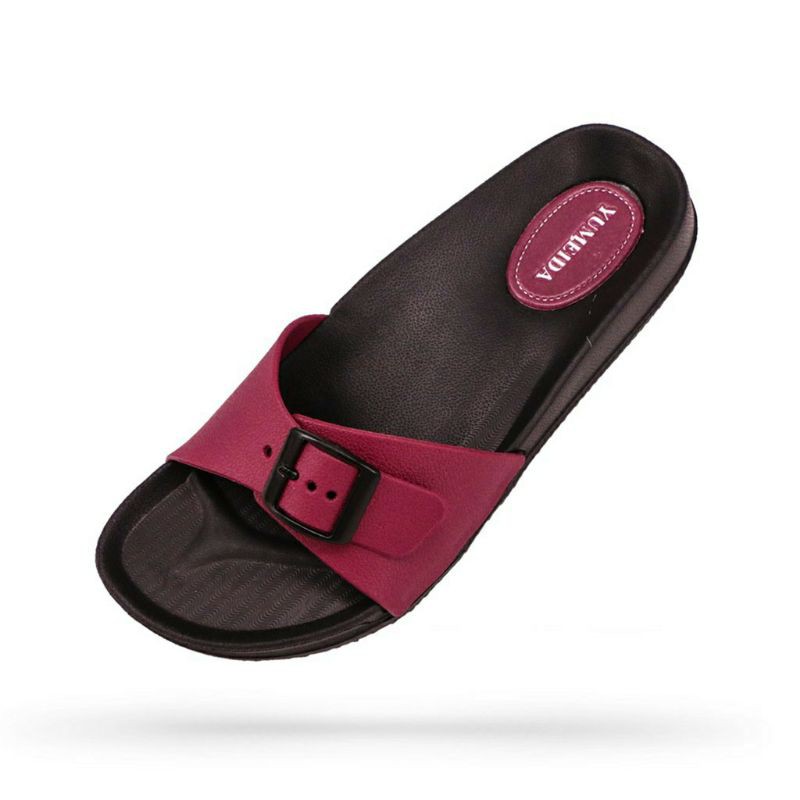 Sandal slop wanita/sandal slop perempuan yumeida LD-9061 L ukuran 37-41-1