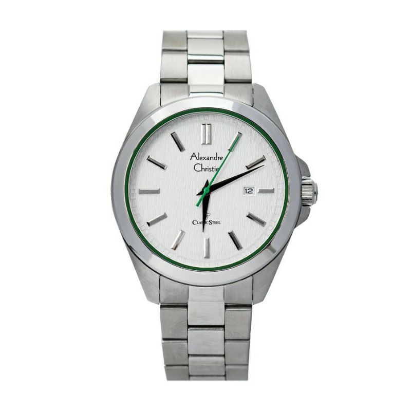 JAM PRIA ALEXANDRE CHRISTIE ORIGINAL AC 8644 ORIGINAL SILVER LIST GREEN
