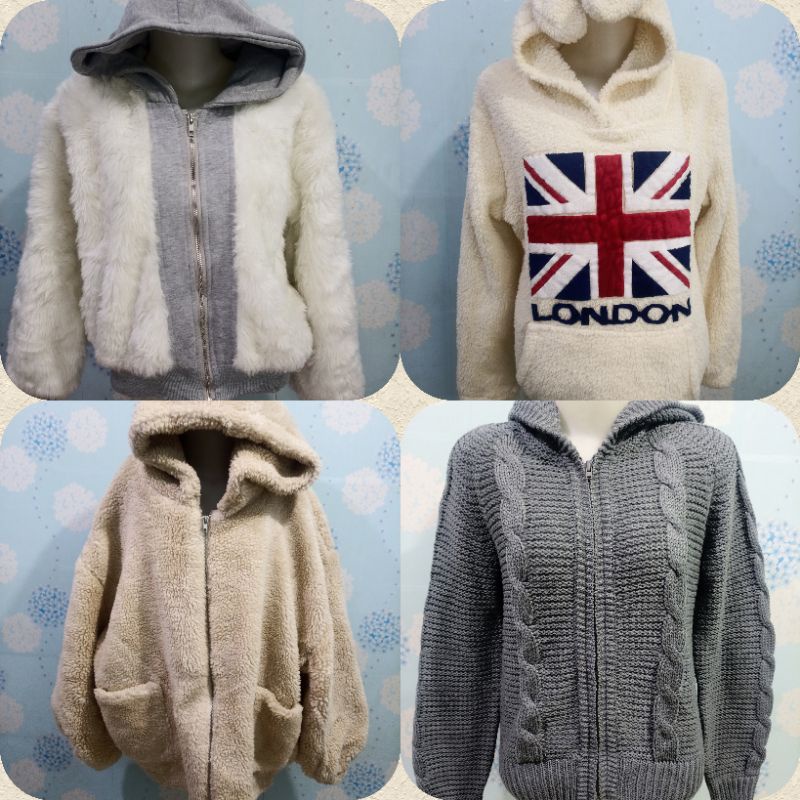 hoodie bulu domba/jakbul bulu/jaket rajut/jaket uniqlo/cape bulu
