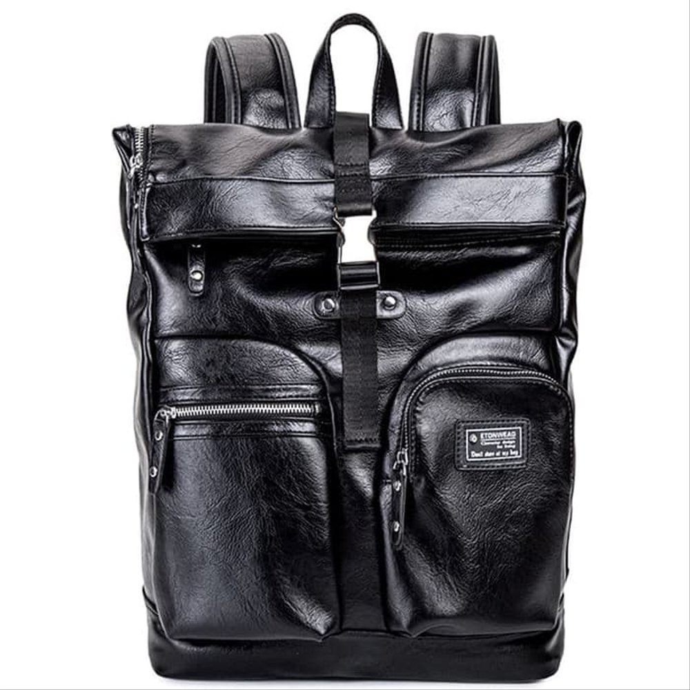 Tas Ransel Kulit Pria Backpack Asli Tas Punggung Original Brand Premium Murah