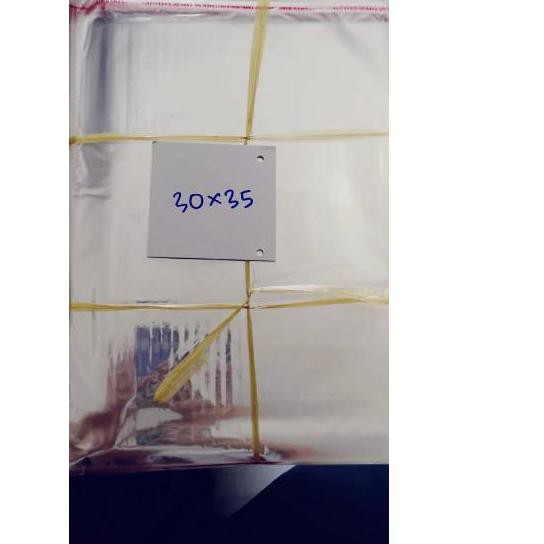 

MHC opp plastik/plastik kaca lem 30x35 (isi 100 lembar)