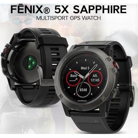 Stok Terbatas Jam Tangan Garmin Fenix 5X Sapphire