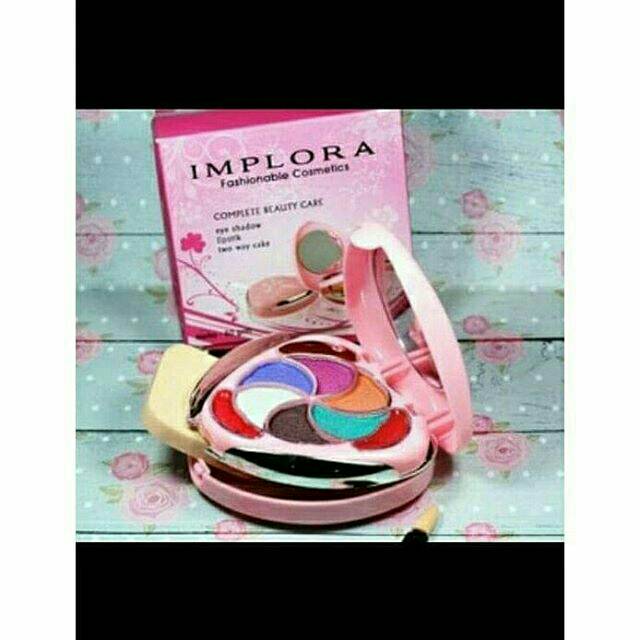BEDAK BPOM DENGAN LIPSTIK PALET DAN EYESHADOW