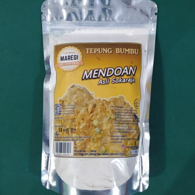 

Maregi Tepung Bumbu Mendoan 500gr Tepung Bumbu Mendoan Sokaraja Asli