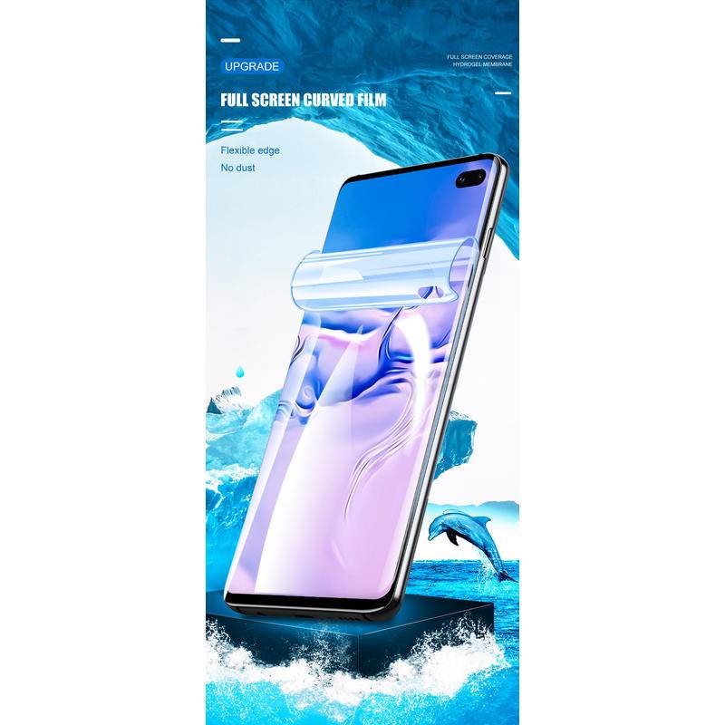 Film Pelindung Layar Hydrogel Full Cover Untuk Huawei P10 P20 P30 P40 Pro + Lite P Smart 2018 2019 Z