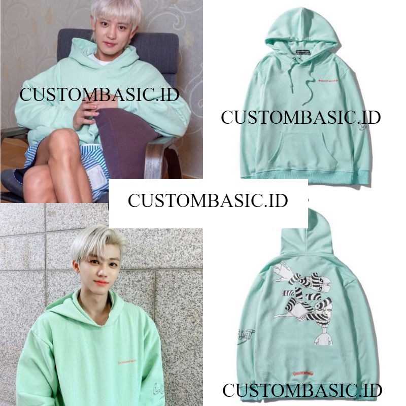 Hoodie/SWEATER/Chanyeol EXO/ Jaemin NCT "Chrome Hearts X Matty Boy Lust Hoodie" Idol K-Pop Fashion