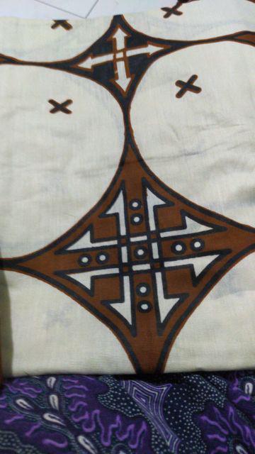 Sprei Batik Pekalongan Motf Kawung Sogan