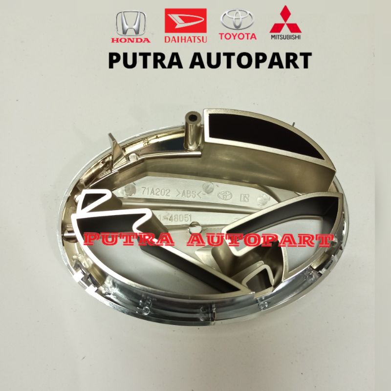 emblem / logo depan harrier original toyota