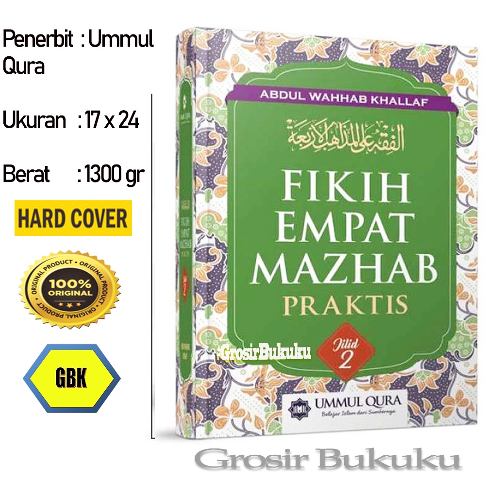 Buku Fikih Empat Mazhab Praktis Jilid 2 – Ummul Qura