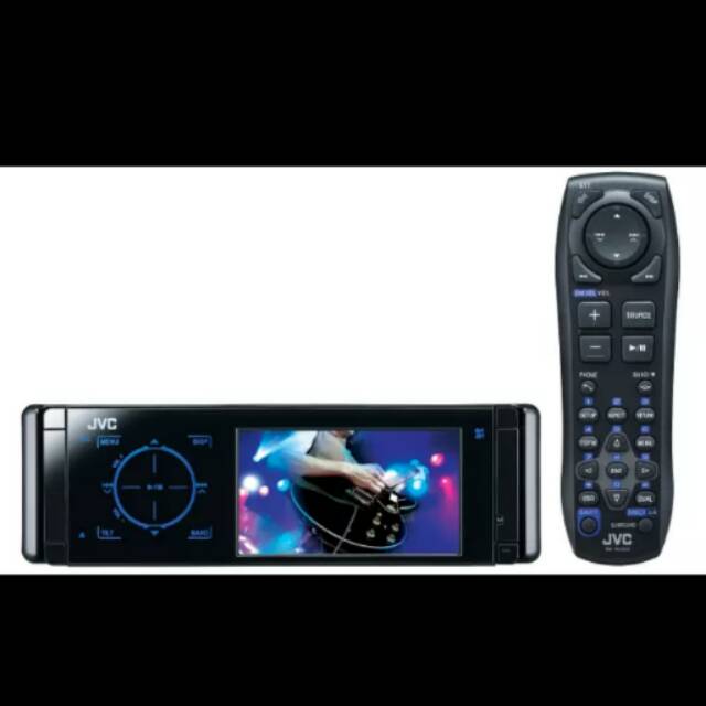 Remote audio car JVC