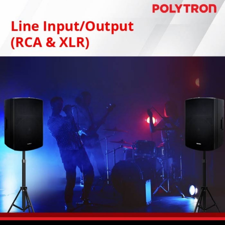 POLYTRON Speaker Aktif PAS PRO15F2 / Speaker Active 15inch PAS-PRO15F2