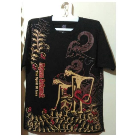 COD...!!! Kaos Motif Wayang - Ukuran Dewasa L,XL,XXL,3XL #Bisa Bayar Di Tempat#