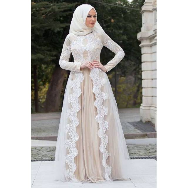 Gamis pesta/walimah/akad matt tile motif