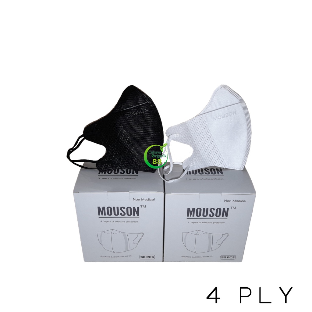 Masker Duckbil / Duckbill Mouson 1 box Isi 50 Pcs R19