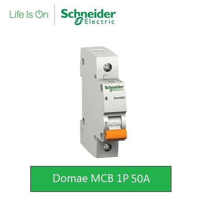 MCB SCHNEIDER DOMAE 50 AMPERE 1 PHASE DOM11335SNI