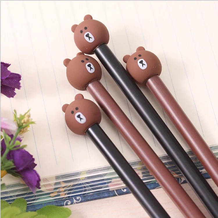 

ATM.Medan Pulpen Gel Cute Brown 0,38mm