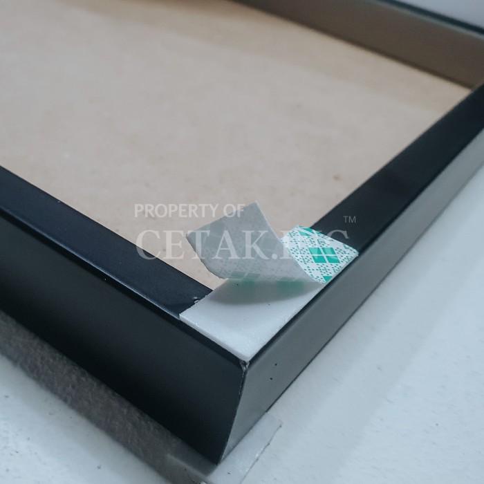 4PCS FOTO BLOK INSTAWALL | Cetak Foto + Frame Dinding 8R 20x20cm