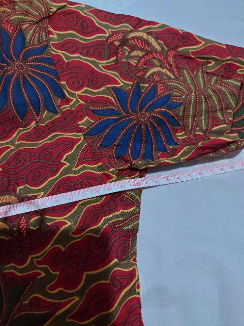 Atasn Blouse Batik Kutubaru Modern - Motif Mega Mendung S-m-l-xl-xxl-3l-4l-5l