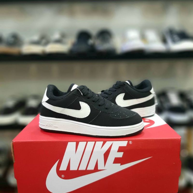 SEPATU NIKE AIR FORCE ANAK SEPATU ANAK LAKI LAKI PREMIUM HIGH QUALITY SEPATU ANAK PUTIH KADO