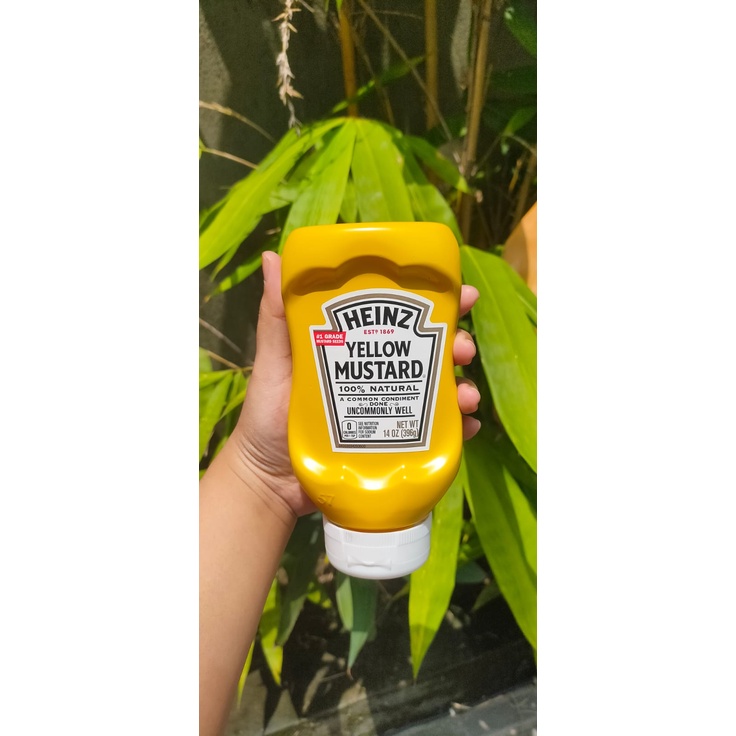 

Heinz Yellow Mustard 14oz (396gr) / Mustar Impor USA