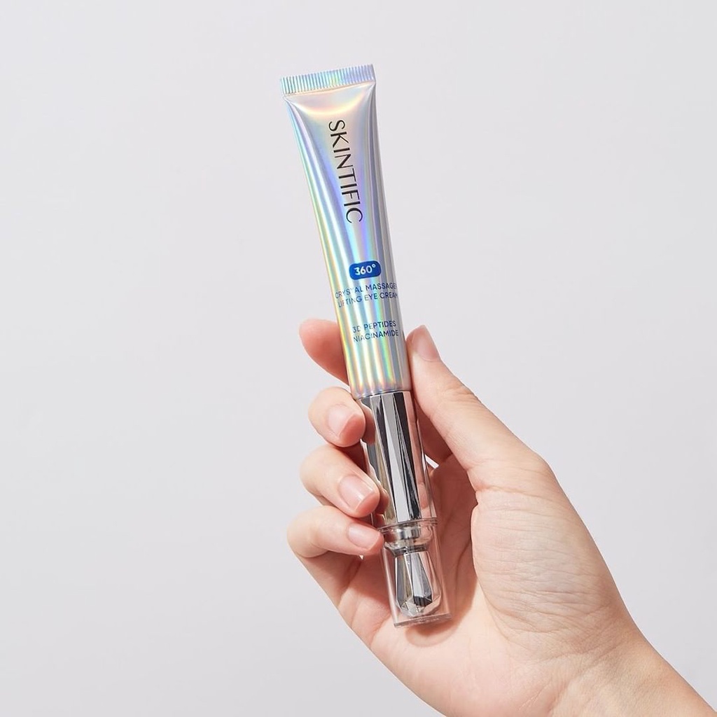 Jual SKINTIFIC 360 Crystal Massager Lifting Eye Cream Eye Gel Serum