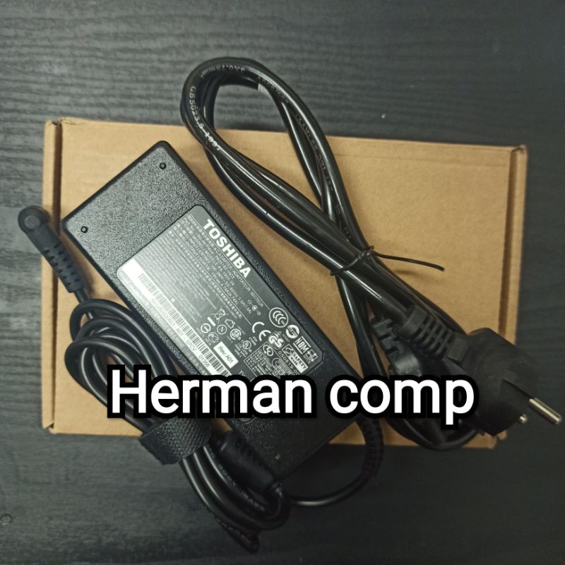 Original Adaptor Charger Laptop/NoteBook Toshiba 19V 4.74A Dc 5.5x2.5mm