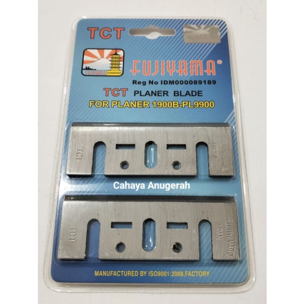 TCT Fujiyama / Mata Pisau Serut Kayu / Planer Blade TCT Fujiyama