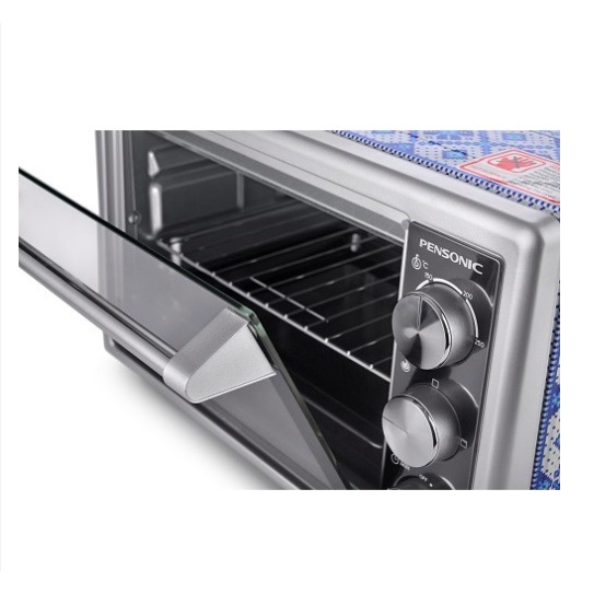 [ Pensonic ] Pensonic Oven Listrik Batik Multifunction Toast, Grill, and Bake Makanan 23 Liter PEOI-2304B