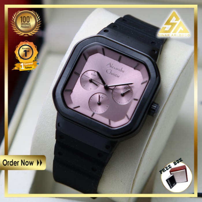 JAM ALEXANDER CHRISTIE ALEXANDRE CHRISTIE WANITA CEWEK JAM TANGAN ORIGINAL ORI BRANDED AC 4223