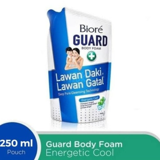 Biore Guard 250ml kemasan Body foam sabun mandi cair lawan daki gatal (no.35)