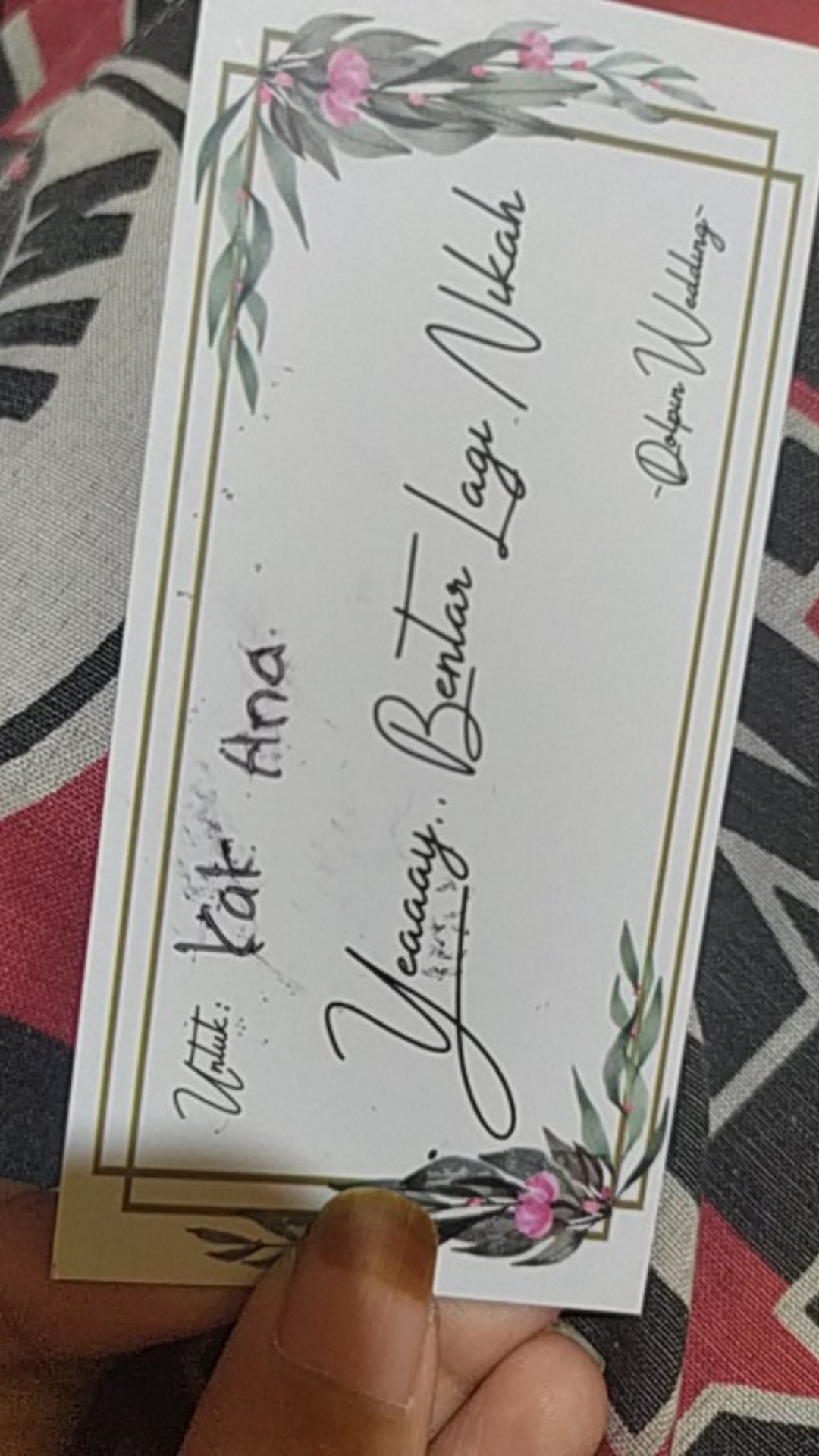 Tempat Perhiasan Seserahan Cincin Gelang Kalung Rustic - Kcgkr