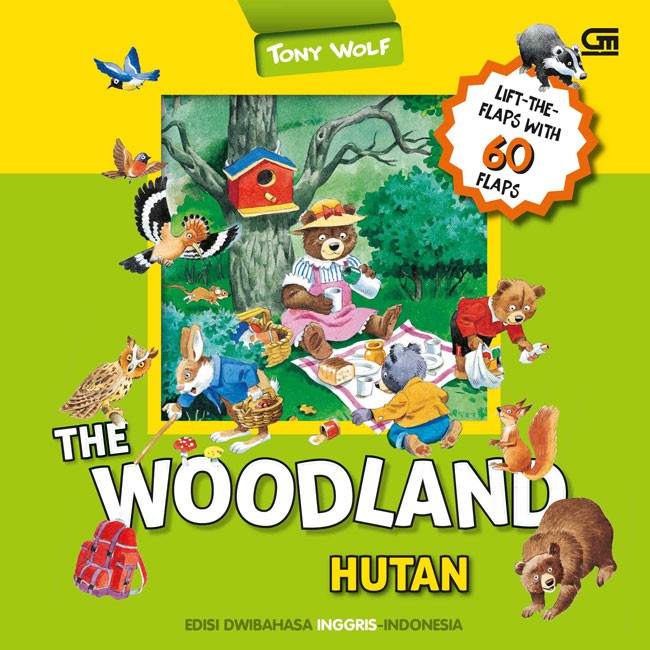 Seri Tony Wolf ( Boardbook edisi Dwibahasa )