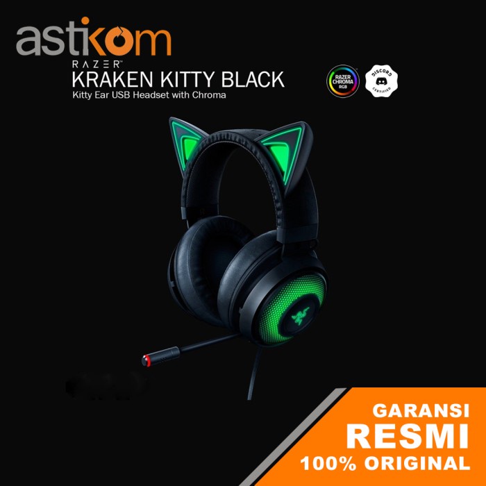 Headset Gaming Razer Kraken Kitty Edition Black