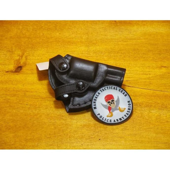 BARANG BARU HOLSTER REVOLVER SARUNG SENJATA KULIT REVOLVER TAURUS 2 INCI / 4 INCHI