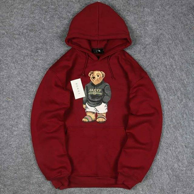hoodie bear gucci