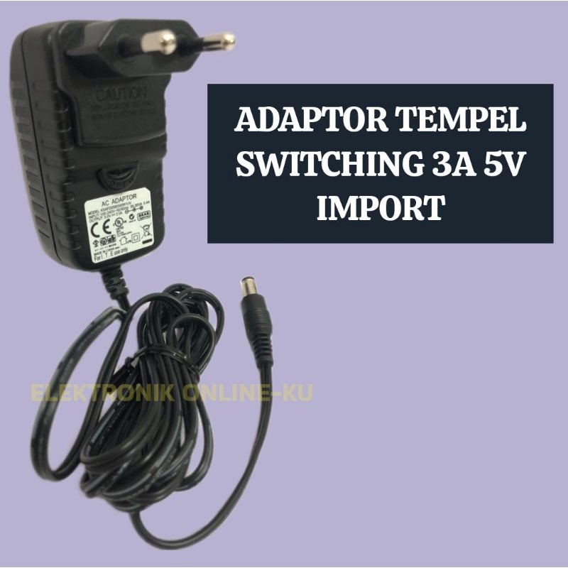 ADAPTOR TEMPEL SWITCHING 3A 5V IMPORT