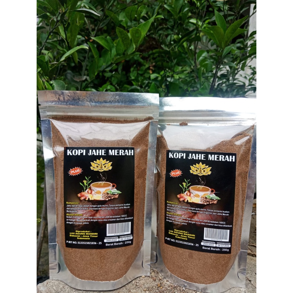 kopi jahe merah lam 88