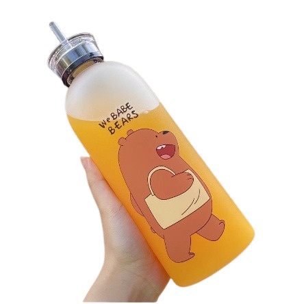 Botol Minum Gradasi We Bare Bears Anti Tumpah 1 Liter