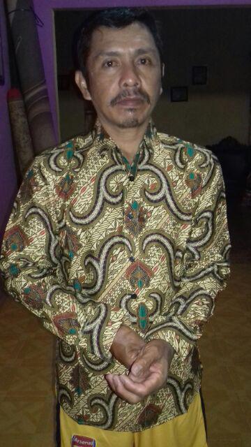 Baju Batik Pria // Batik Unik // Batik Mewah // Batik Pria Asli // Batik Slimfit Asli //batik Lbl264