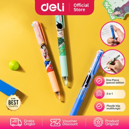 

DELI Ball Point Q172 ONE PIECE 3WARNA