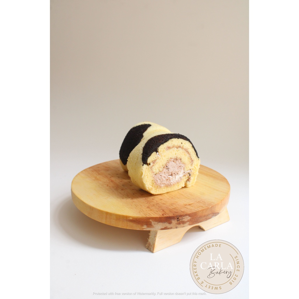 

Moo Moo Roll Cake Chocolate "slice" by La Carla Bakery